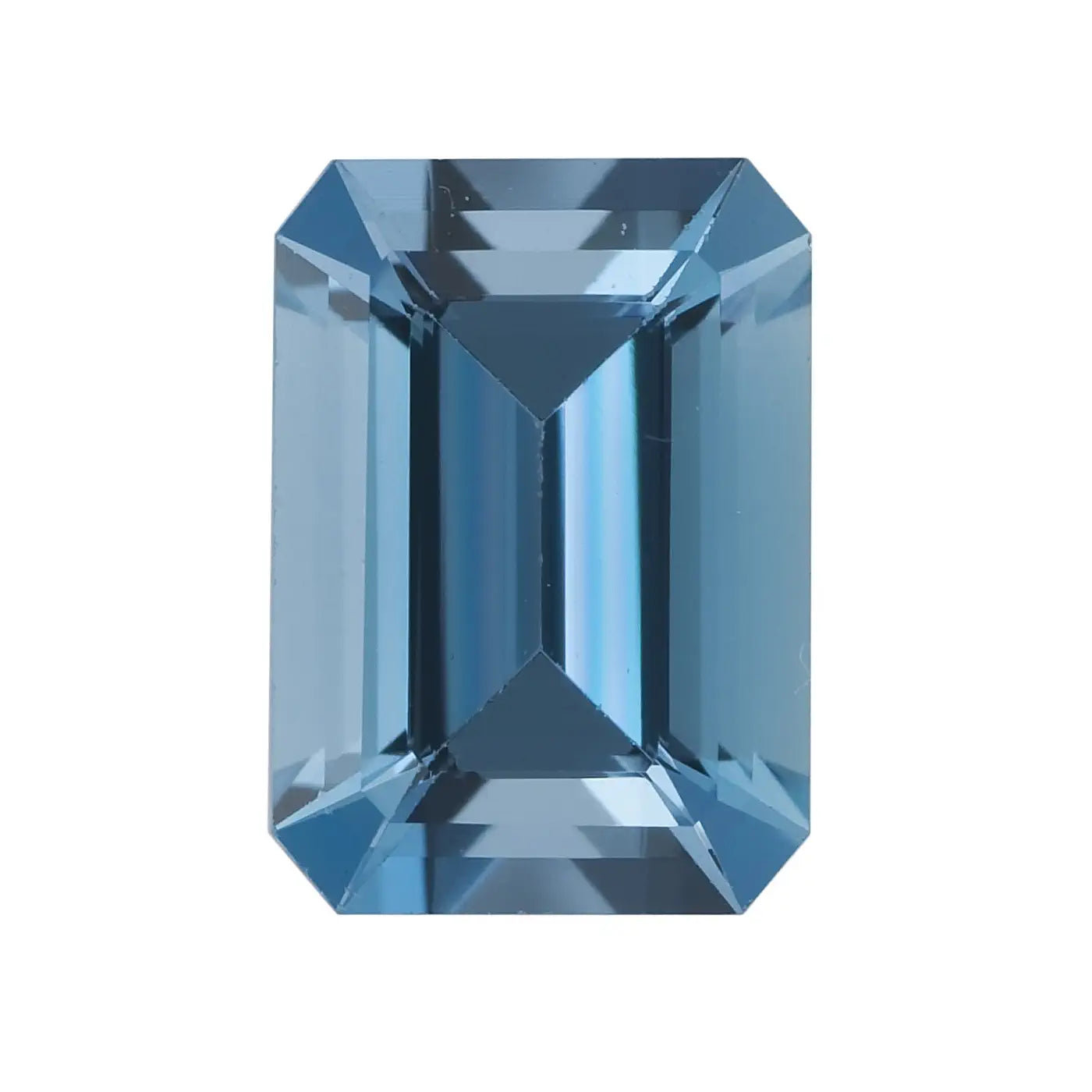 Aigue-marine vive Forme Emeraude