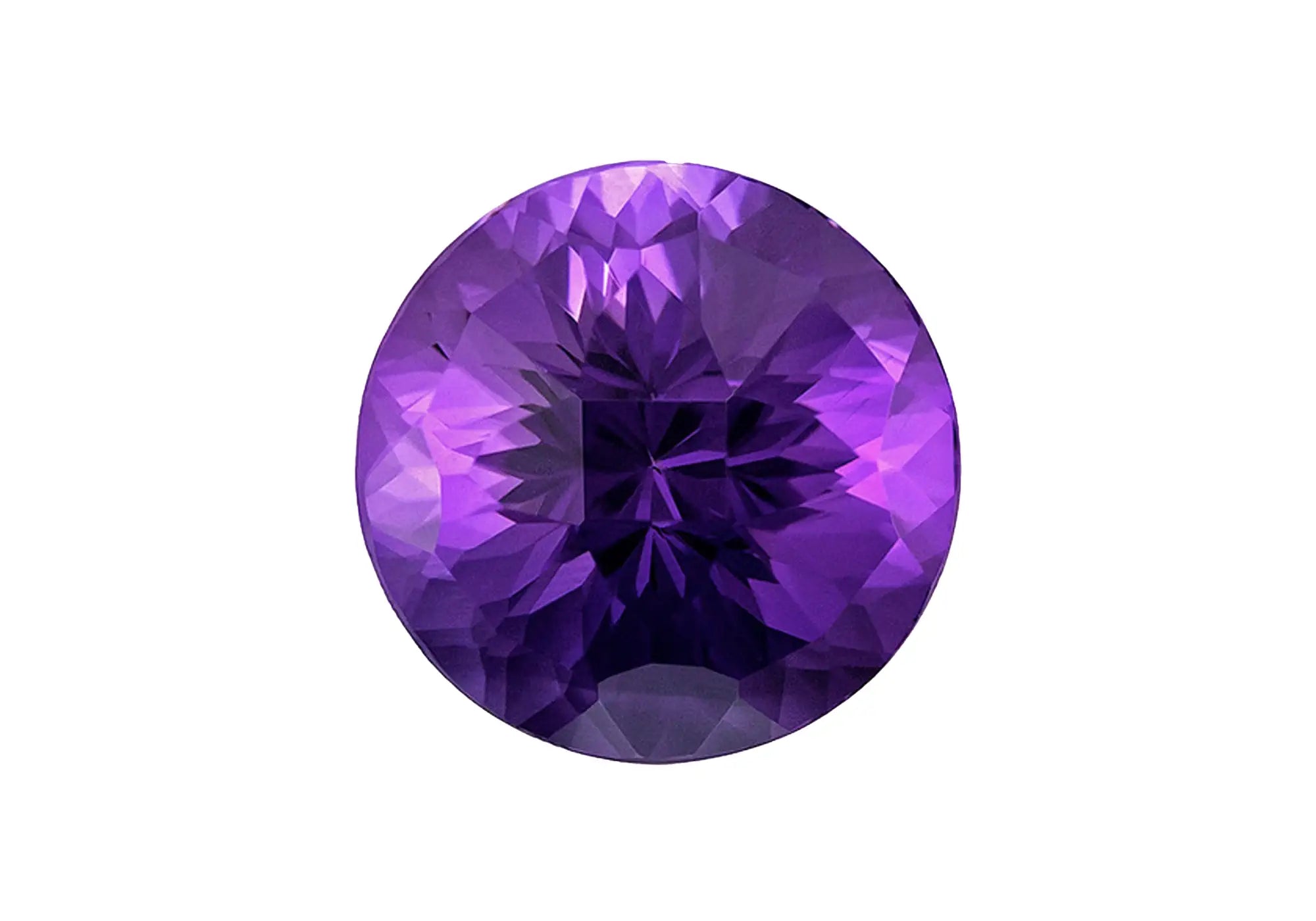 Amethyst naturelle pierre de naissance de Février - Gemnat