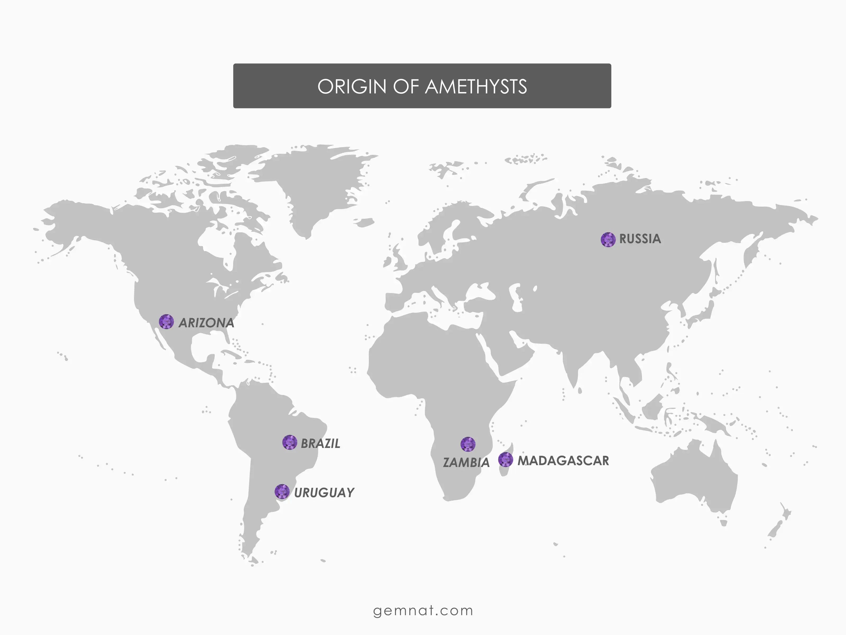 Origins of Amethysts