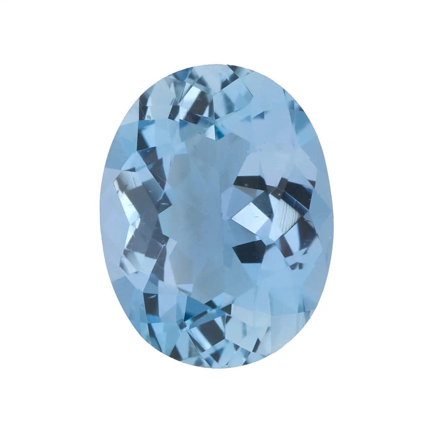Aquamarine Oval Shape