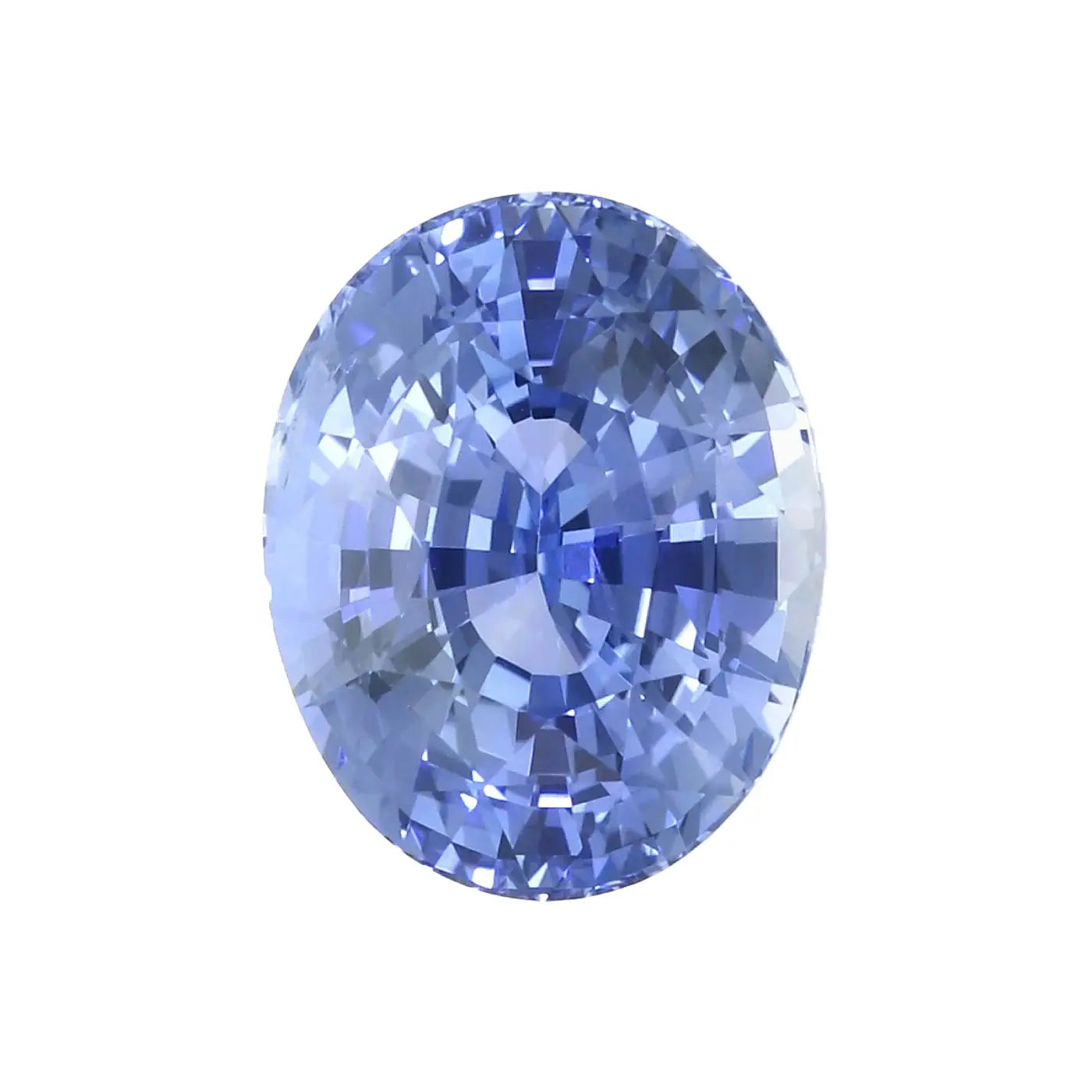 Color of cornflower blue sapphire