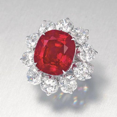 Crimson Flame Ruby sold at auction for $18 million