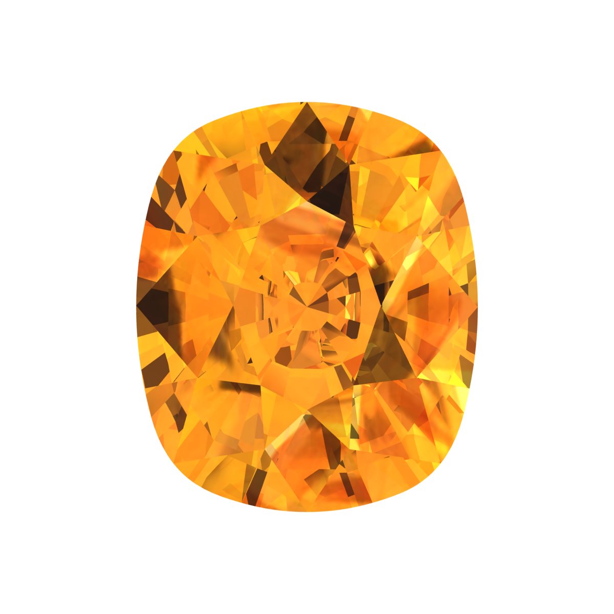 Cushion Cut Natural Imperial Topaz