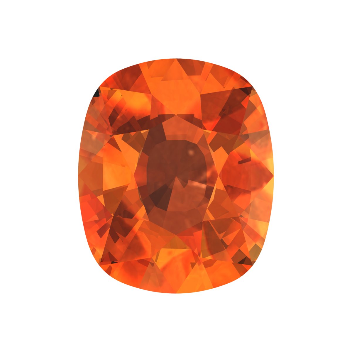 Cushion Cut Natural Spessartine Garnet