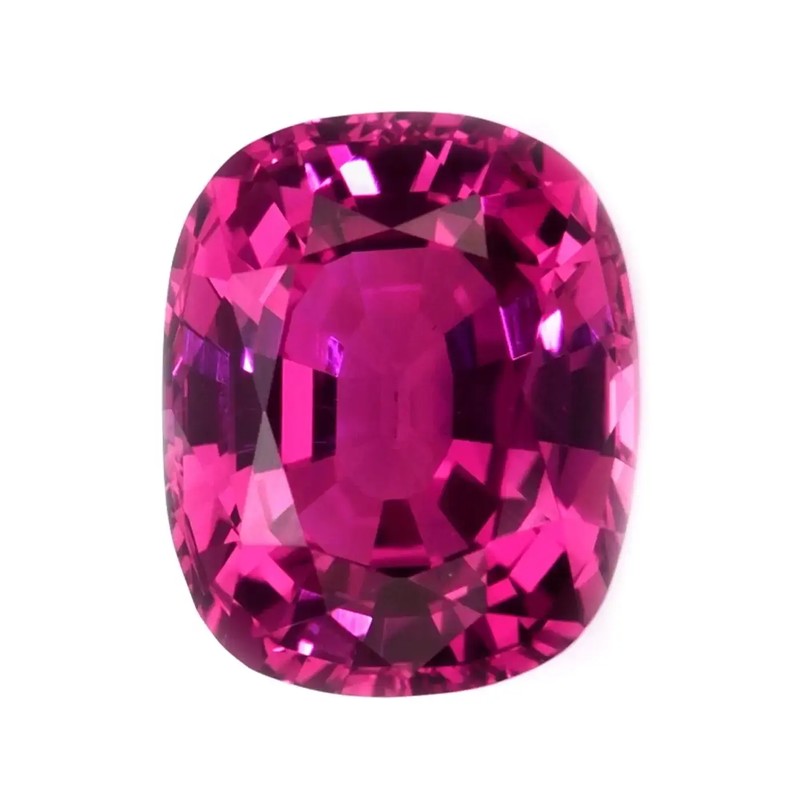 Cushion Shape Natural Pink Tourmaline