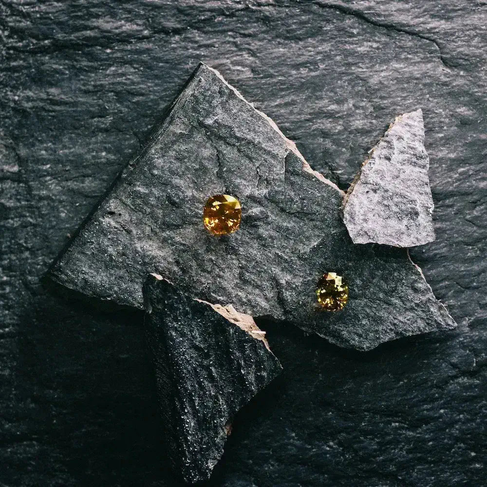 La clarté des citrines naturelles