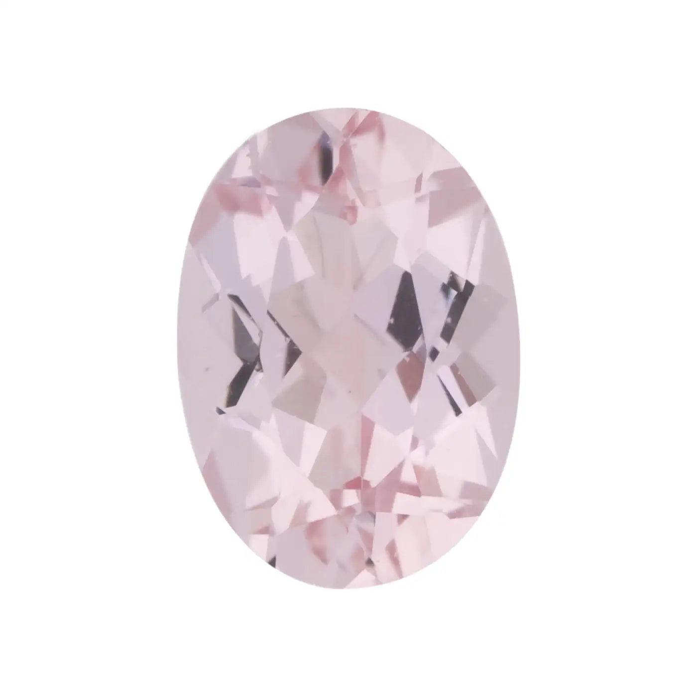Natural Morganite Oval Shape