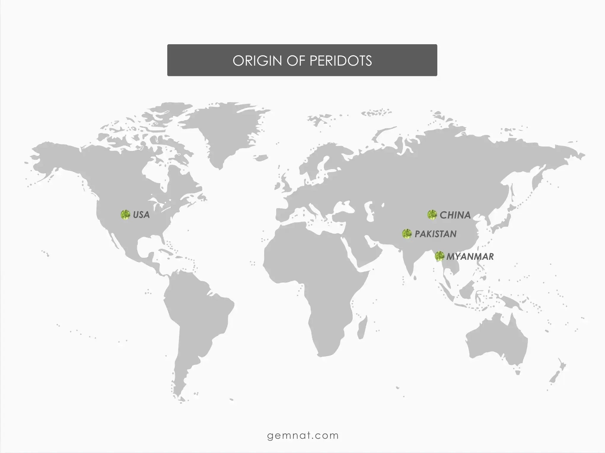 Origin of peridots - Gemnat
