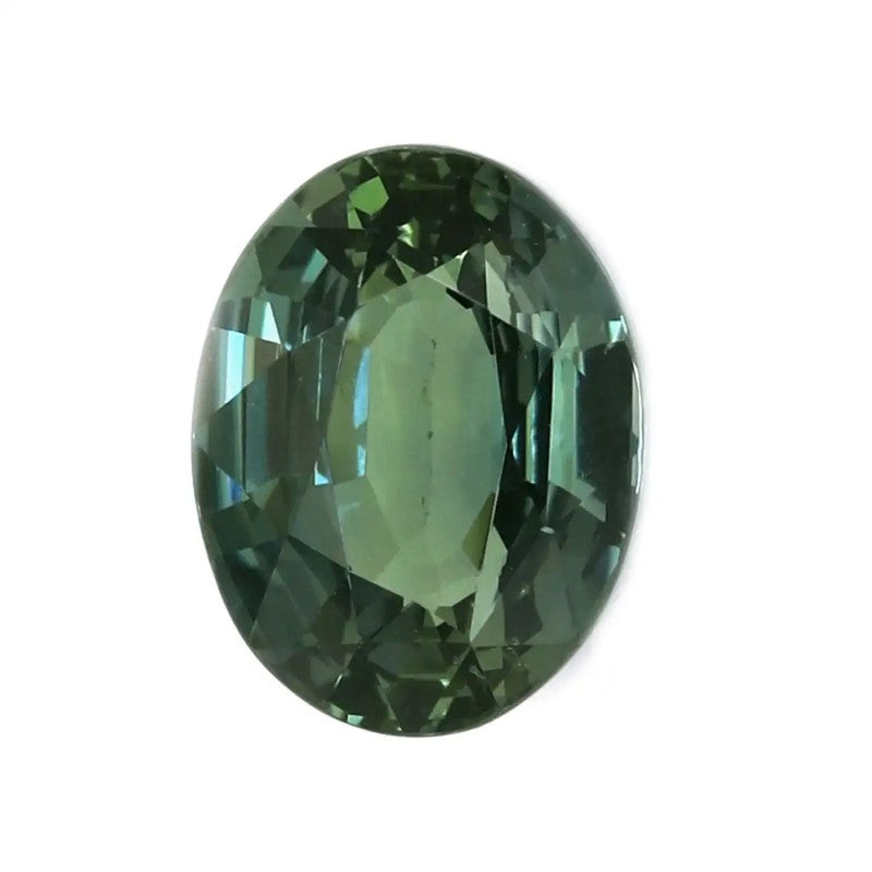Oval Shape Natural Green Tourmaline