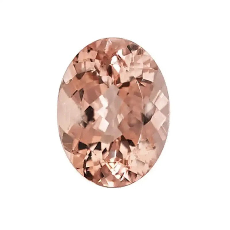 Oval Shape Natural Morganite