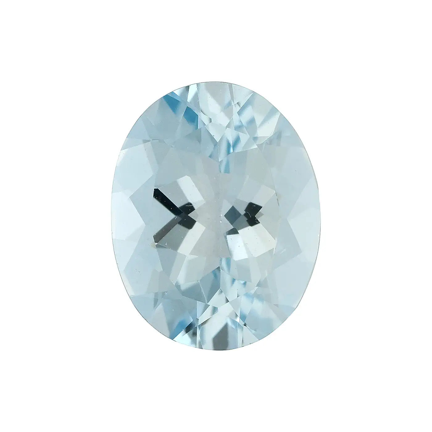 Pastel Aquamarine Oval