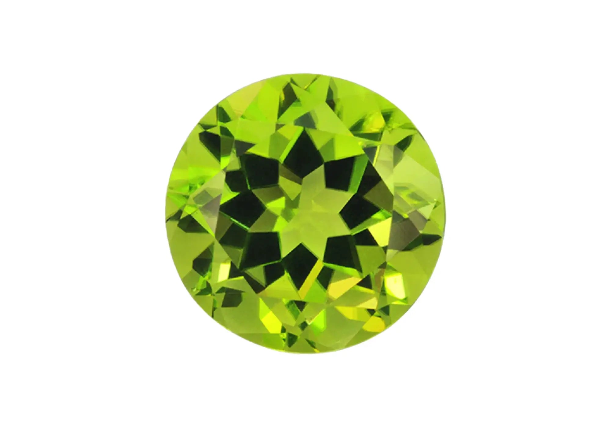 Peridot naturel pierre de naissance du mois d'Aout - Gemnat