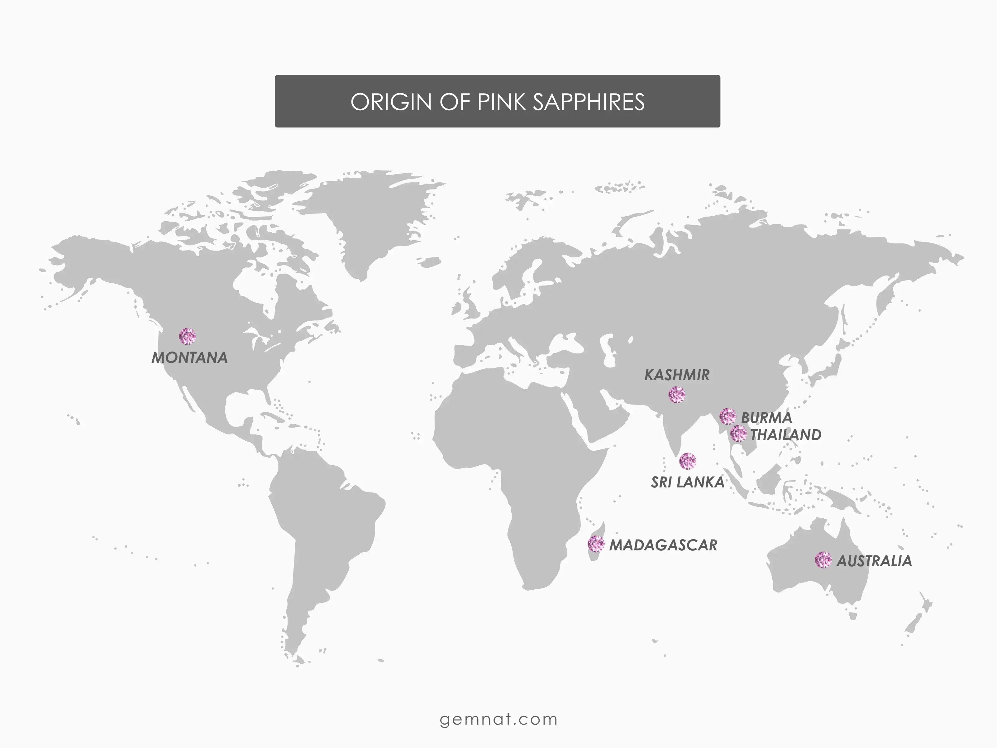 Origins of Pink Sapphires