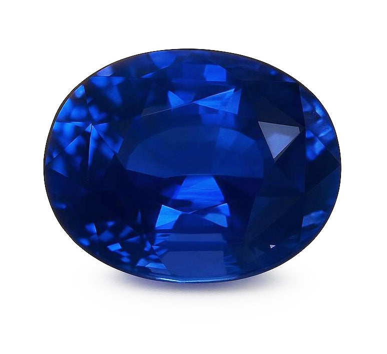 2.05 ct Oval Cut Blue Sapphire