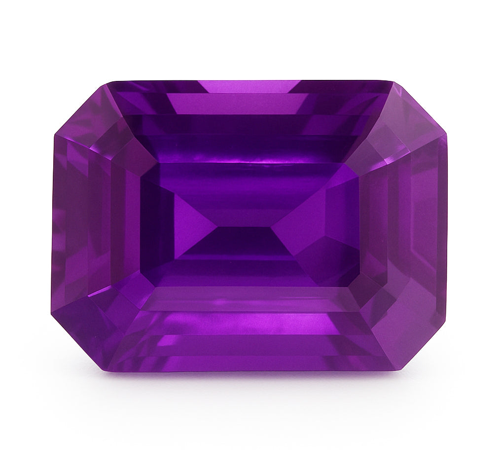 2.03 ct Emerald Cut Color Change Sapphire