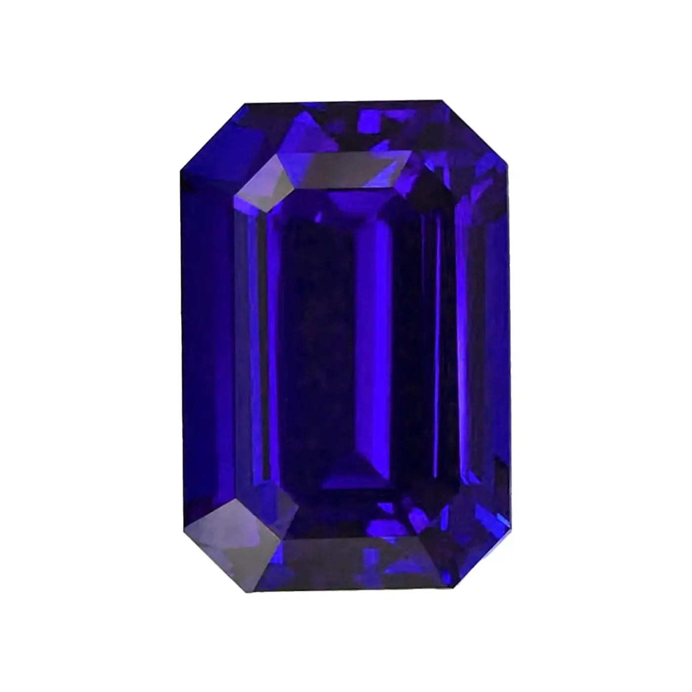 Tanzanite Naturelle Taille Emeraude