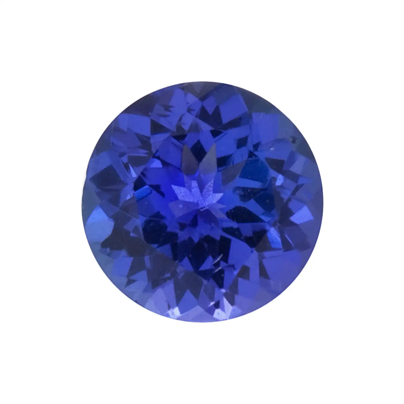 Tanzanite bleu vif
