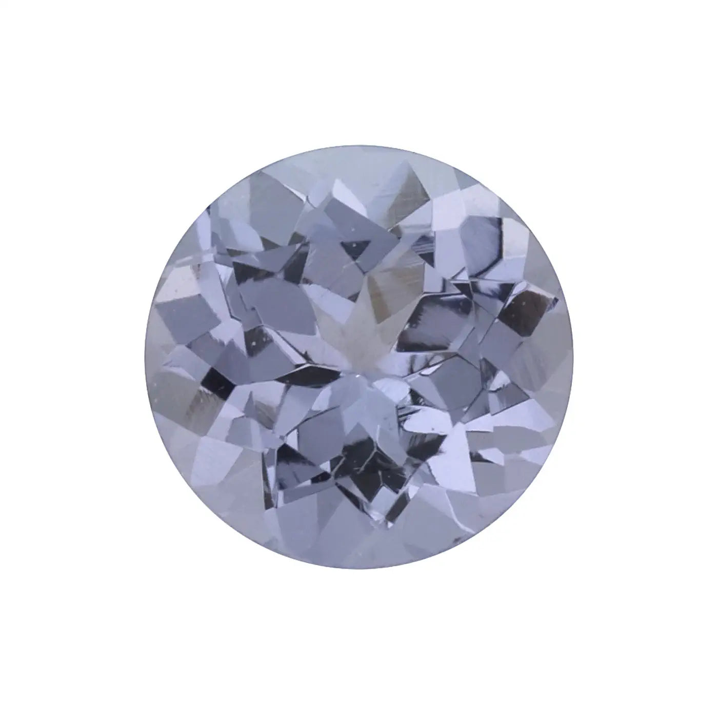 Tanzanite ronde grisâtre clair
