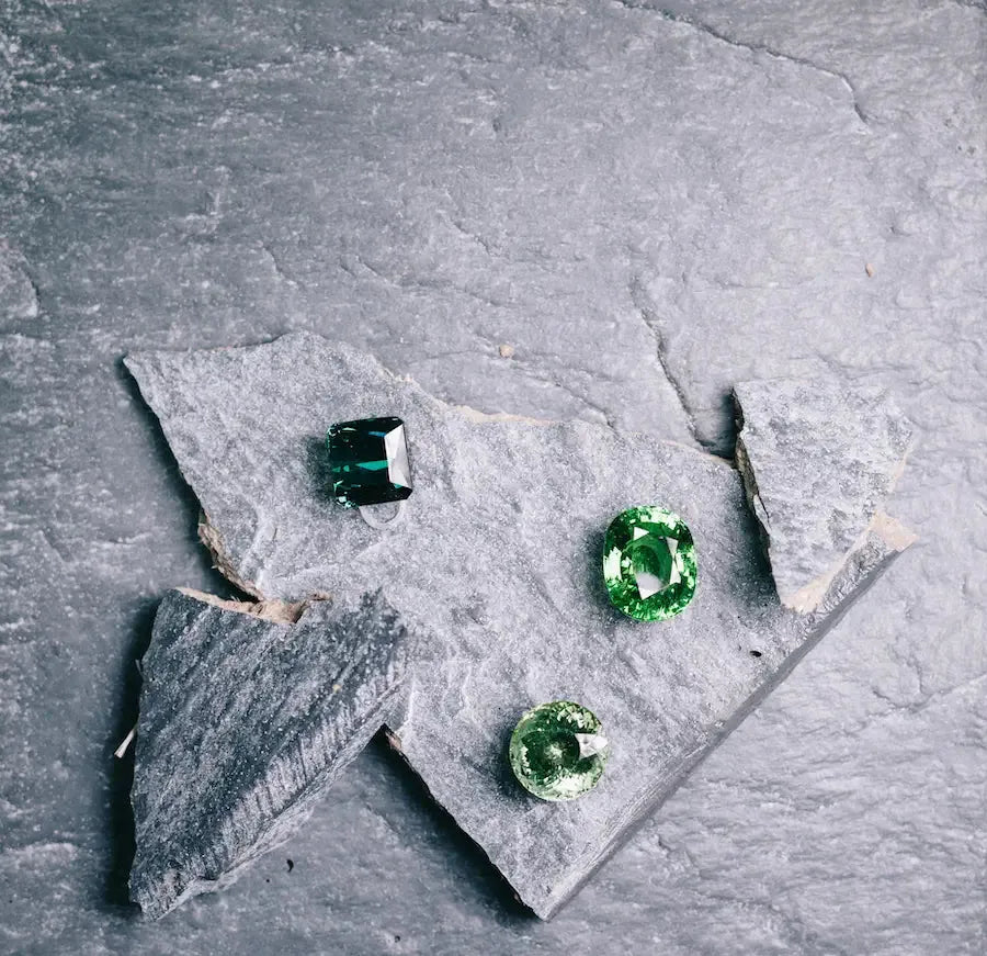 Tourmalines Vertes Naturelles Non Serties