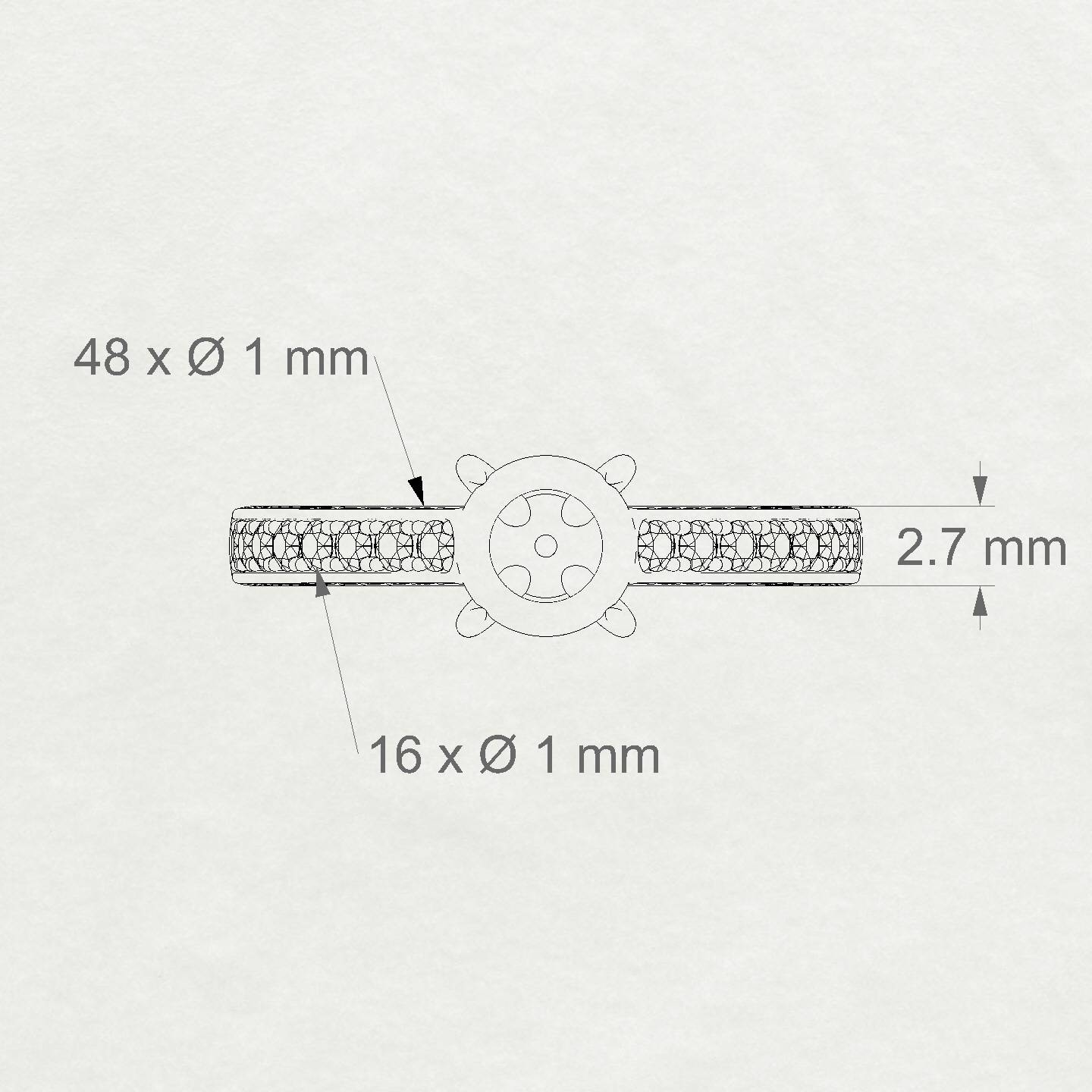 Complete Round 1-1.99 ct | 18k Rose Gold Side Stones Ring