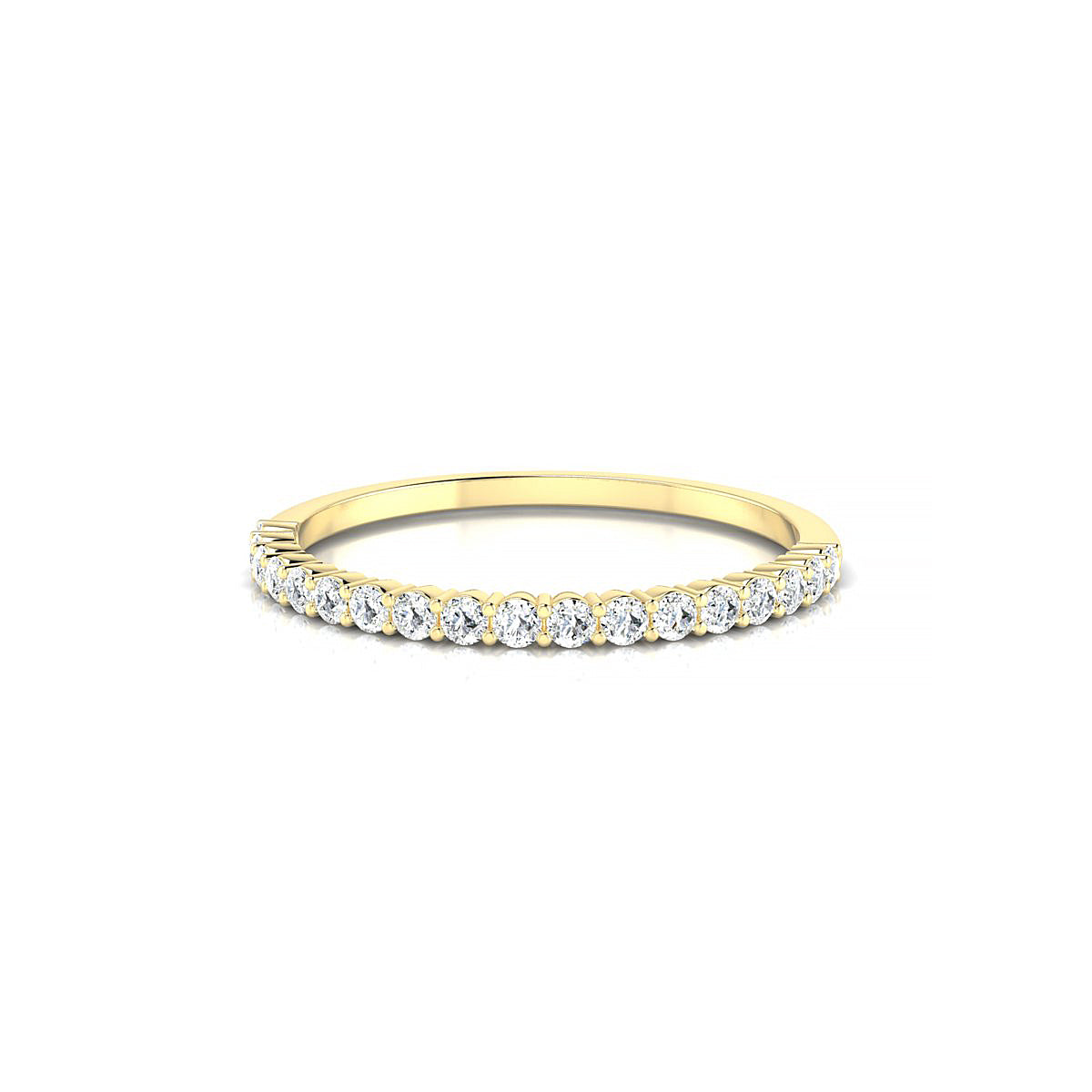 Destiny | 18k Yellow Gold 1.5 mm Round Diamond Ring
