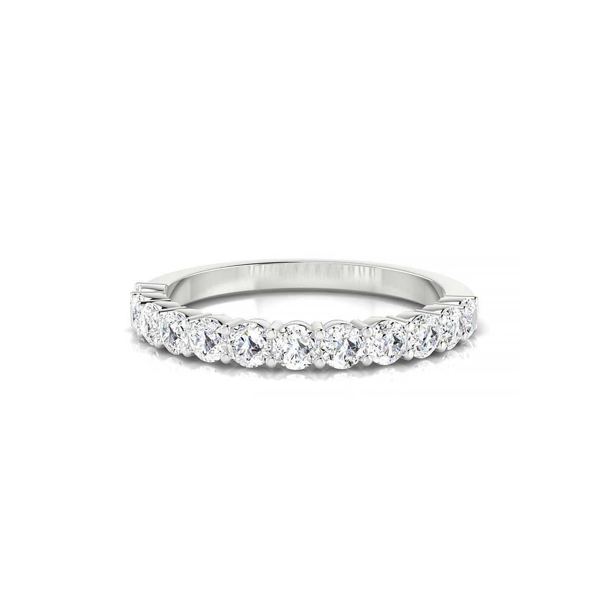 Destiny | 18k White Gold 2.5 mm Round Diamond Ring