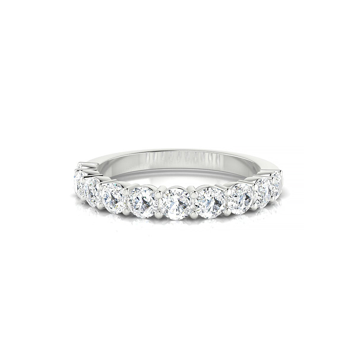 Destiny | 18k White Gold 3 mm Round Diamond Ring