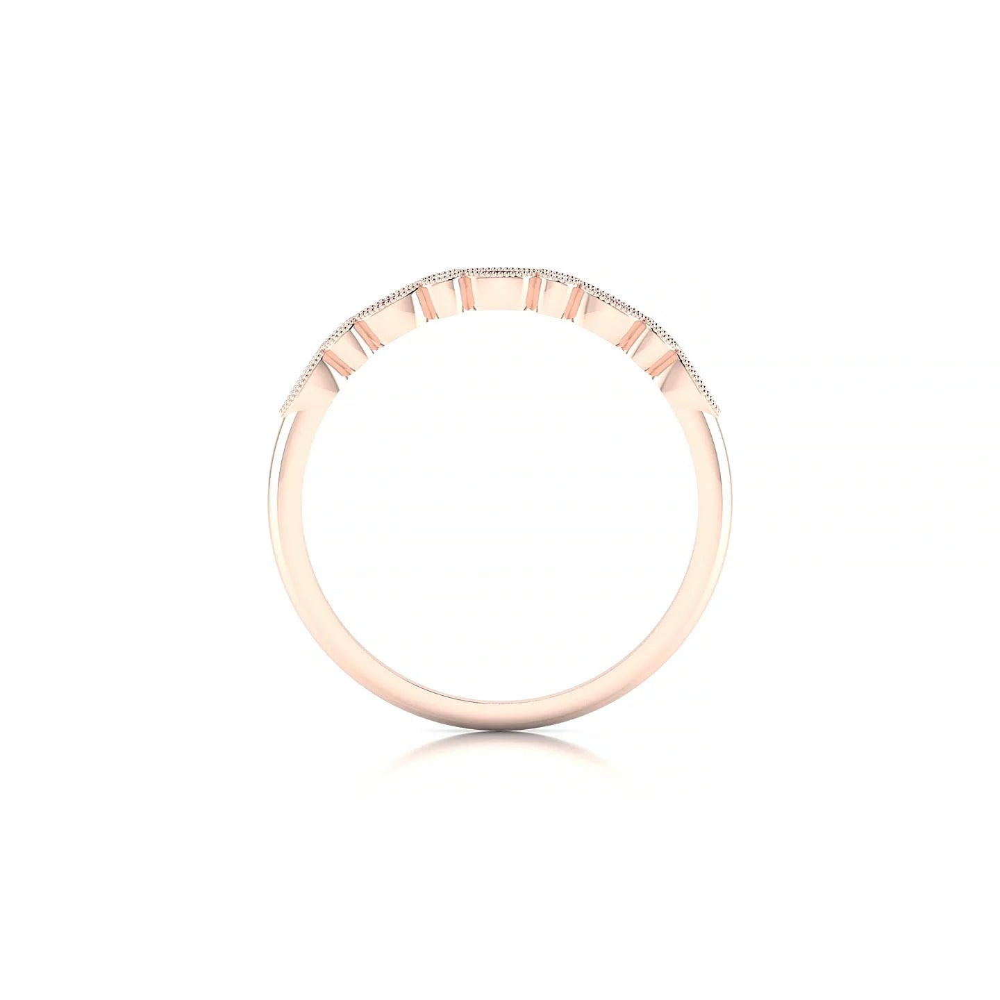 Finesse | 18k Rose Gold 3 x 1.5 mm Marquise Ruby Ring