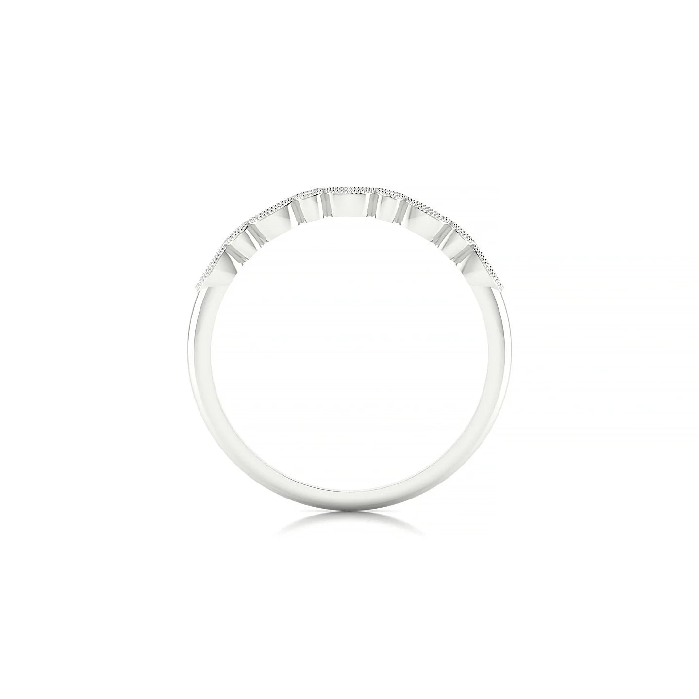 Finesse | 18k White Gold 3 x 1.5 mm Marquise Diamond Ring