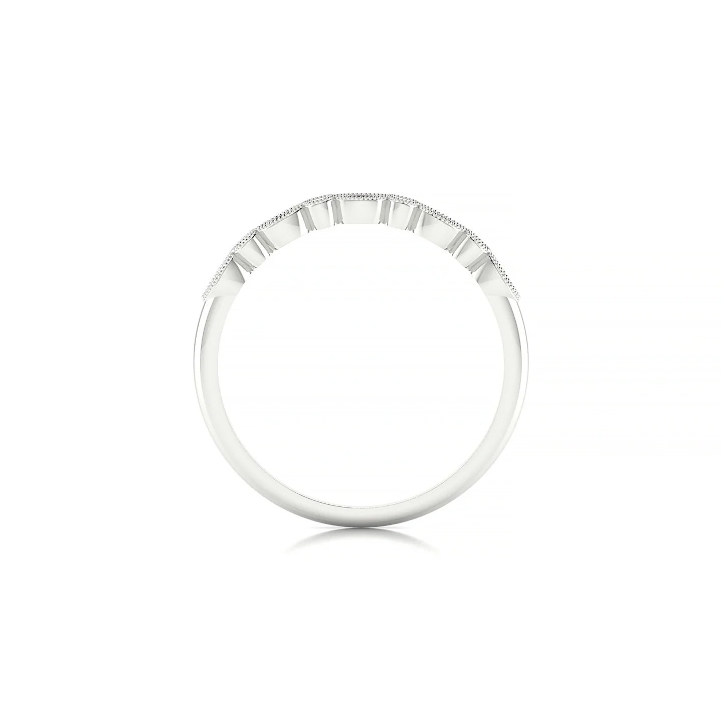 Finesse | 18k White Gold 3 x 1.5 mm Marquise Ruby Ring