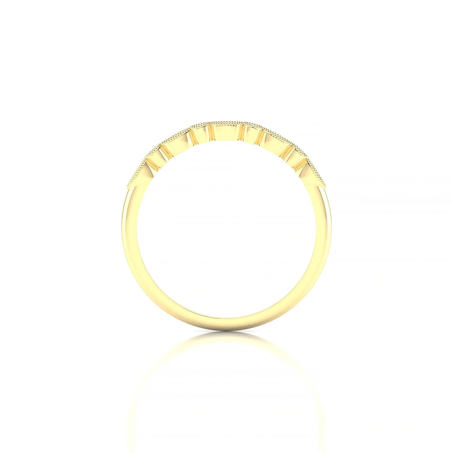 Finesse | 18k Yellow Gold 3 x 1.5 mm Marquise Diamond Ring
