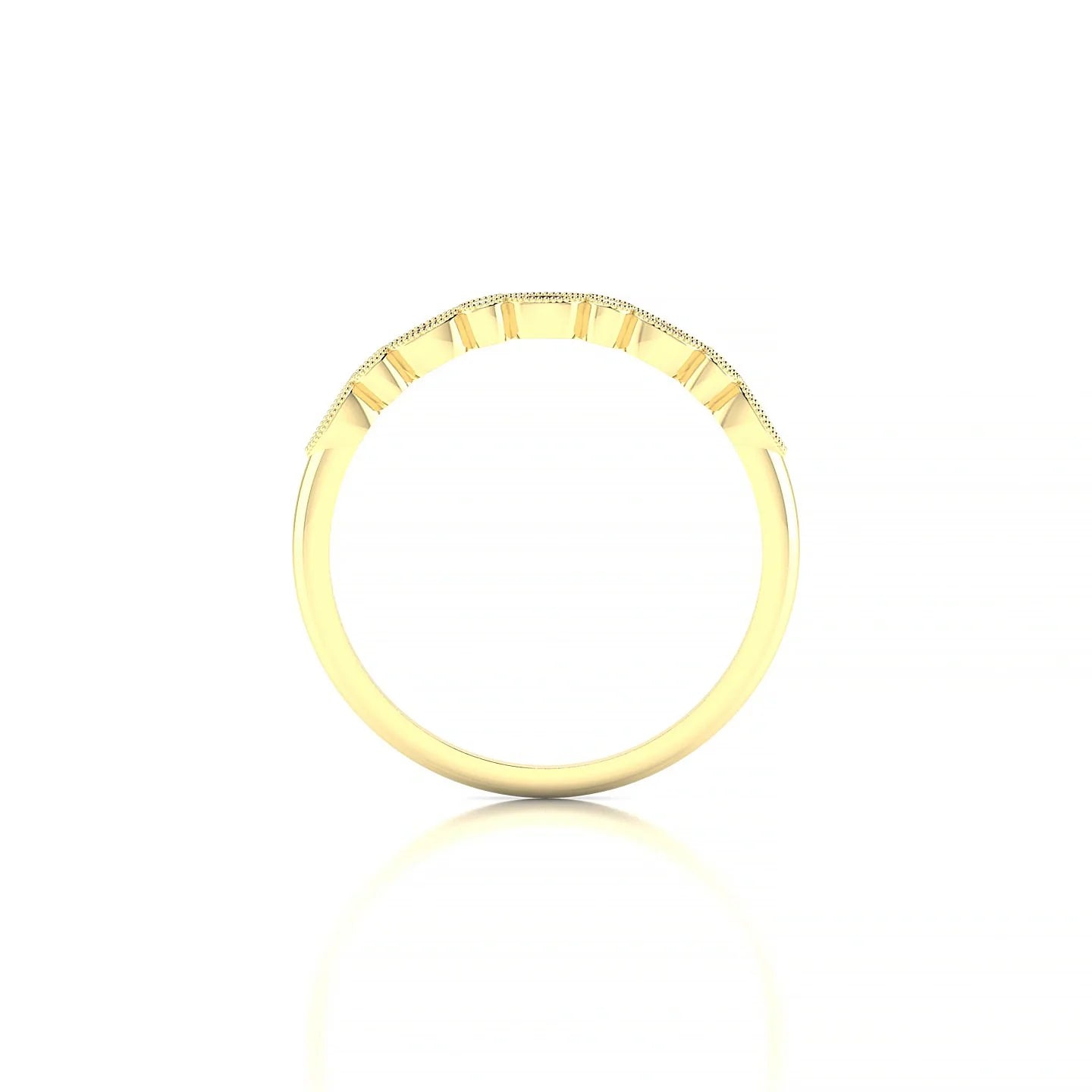 Finesse | 18k Yellow Gold 3 x 1.5 mm Marquise Ruby Ring