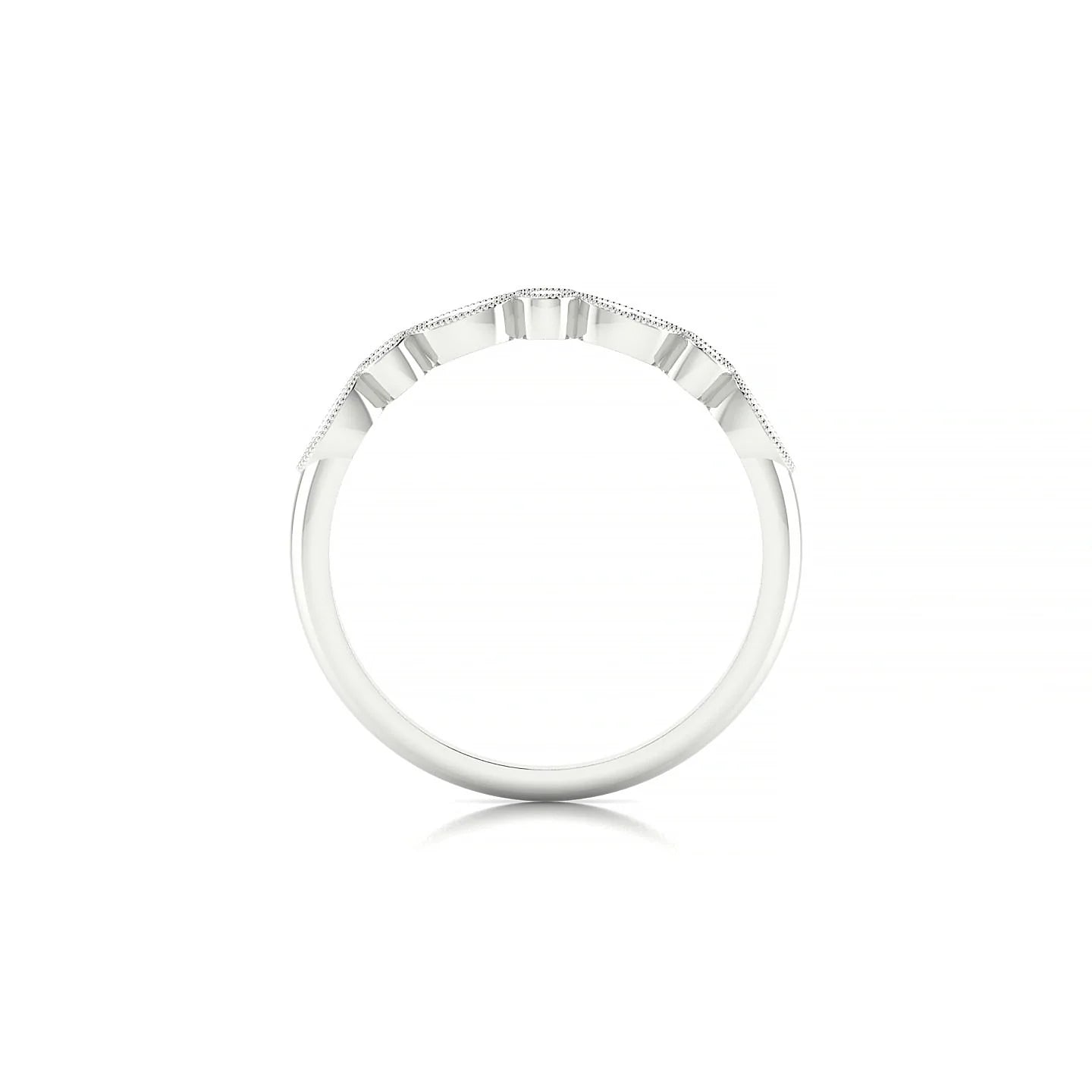 Finesse | 18k White Gold 4 x 2 mm Marquise Diamond Ring