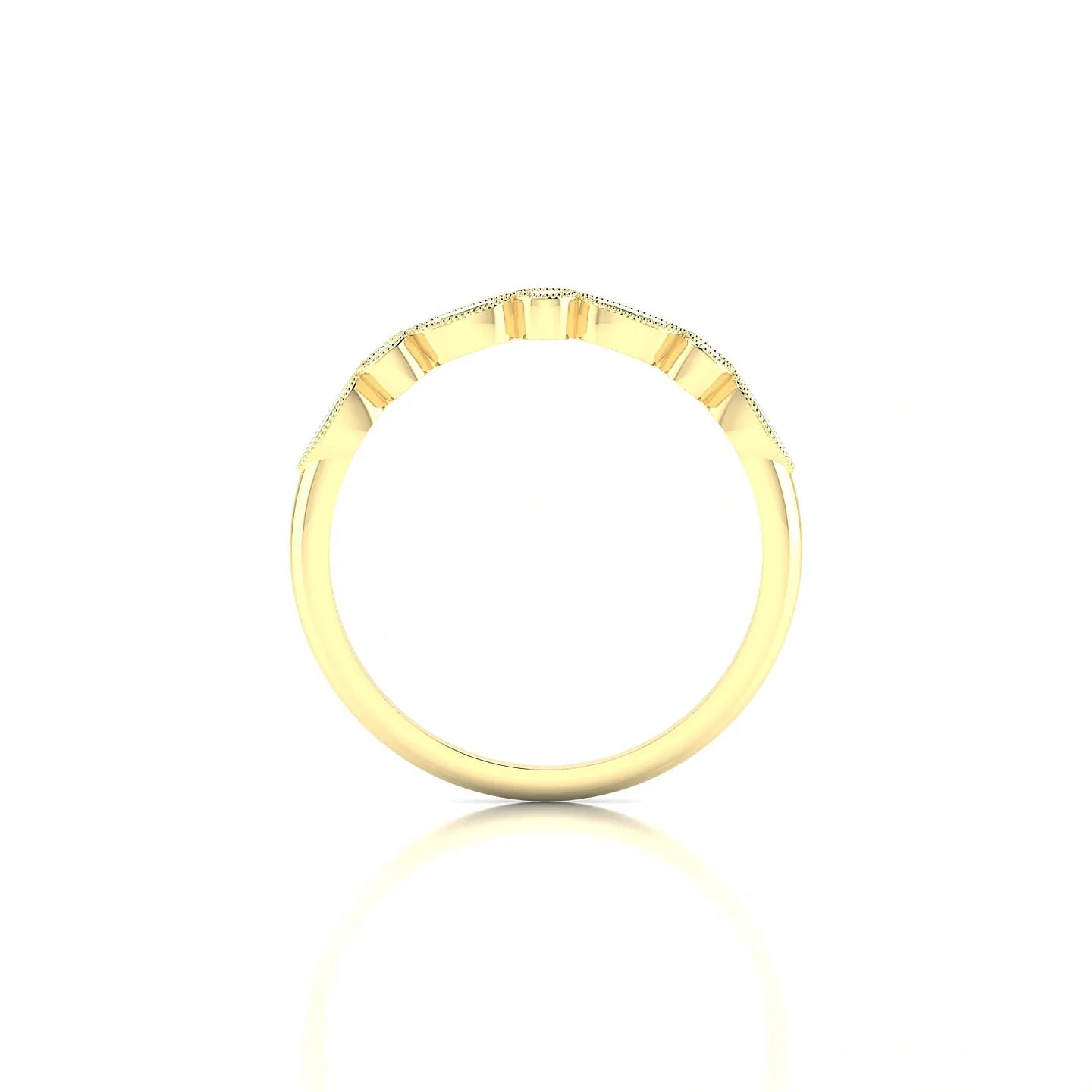 Finesse | 18k Yellow Gold 4 x 2 mm Marquise Peridot Ring
