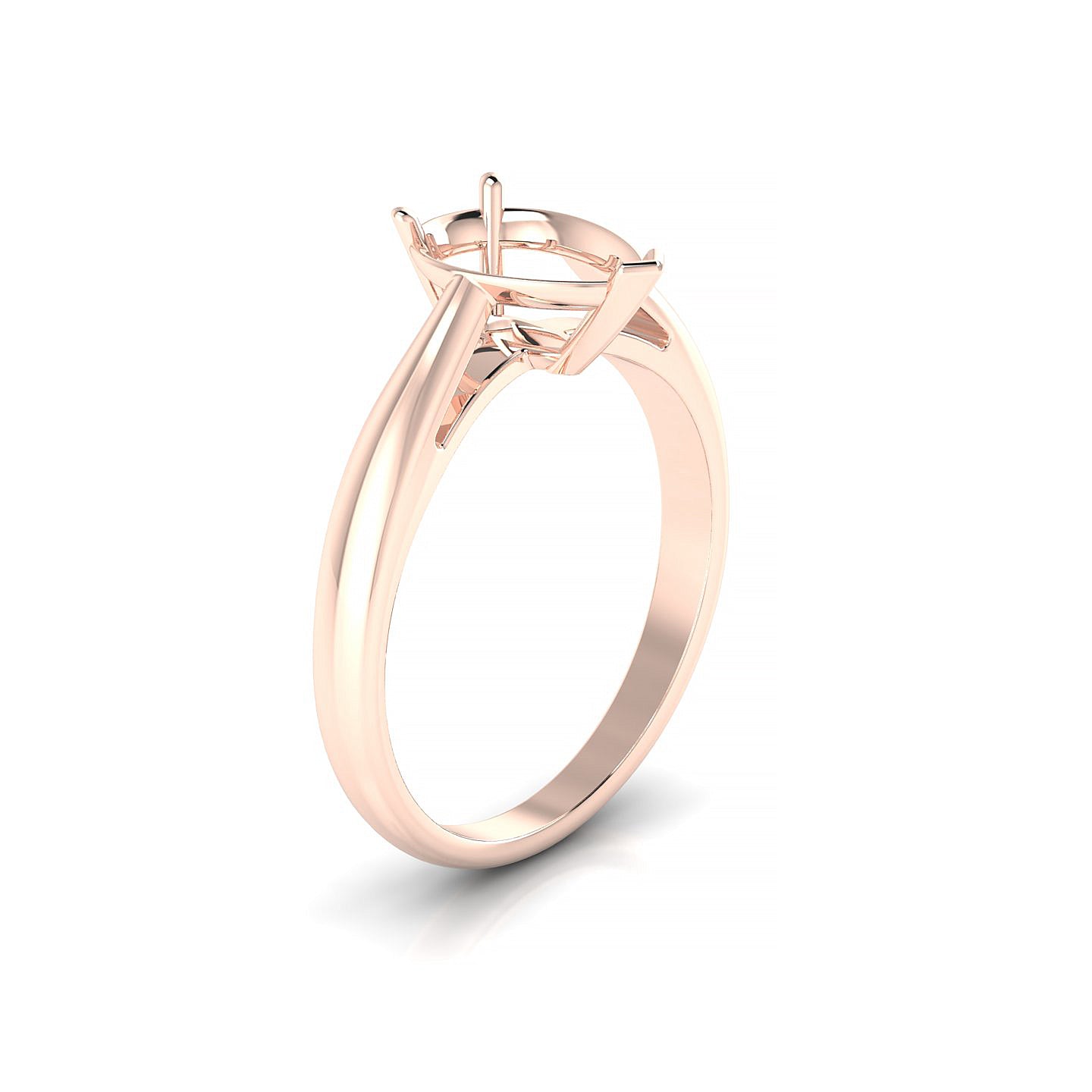 Forever Pear 2-2.99 ct | 18k Rose Gold Solitaire Ring