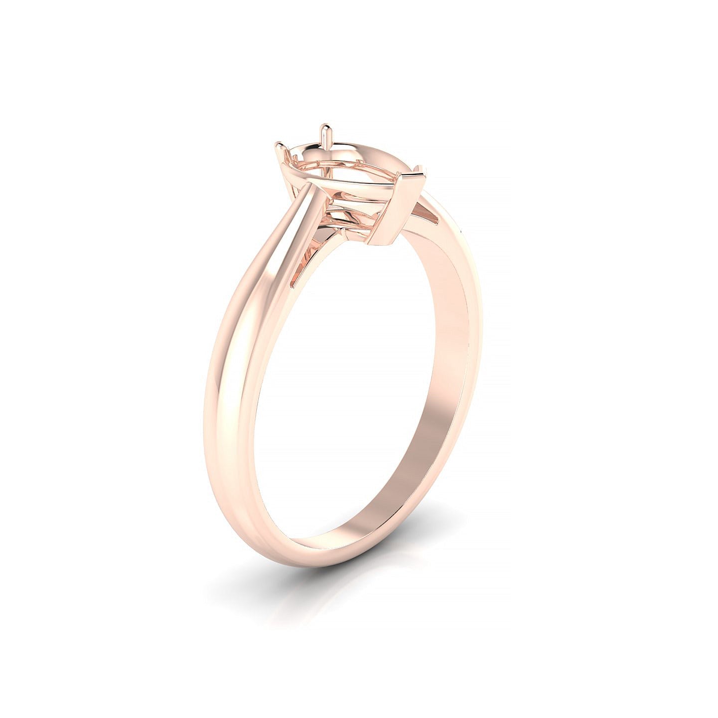 Forever Pear 1-1.99 ct | 18k Rose Gold Solitaire Ring
