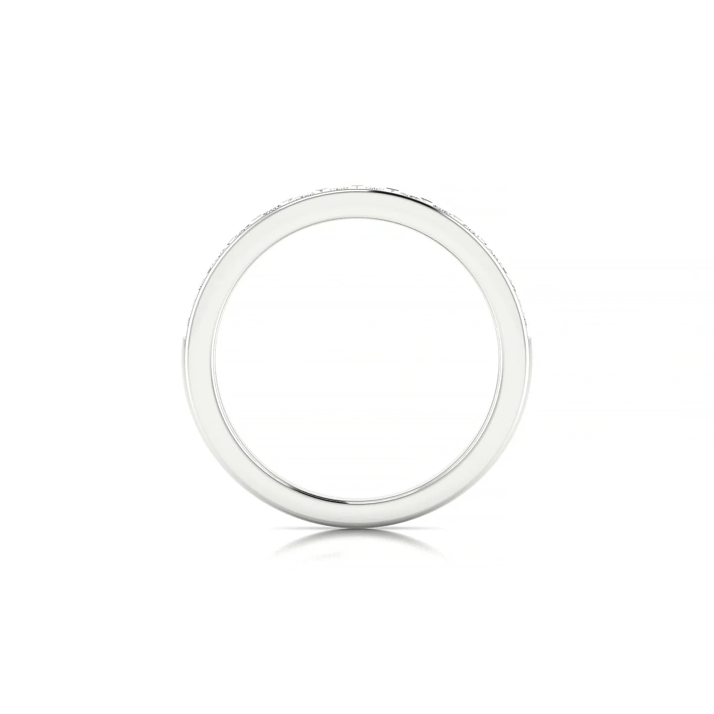 Poise | 18k White Gold 2 mm Princess Diamond Ring