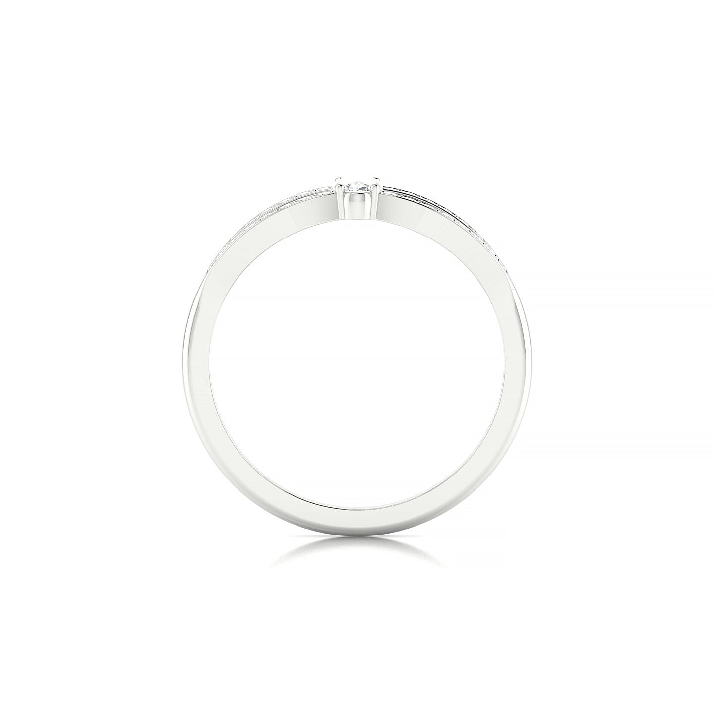 Prestige | 18k White Gold 5 x 3 mm Oval Diamond Ring