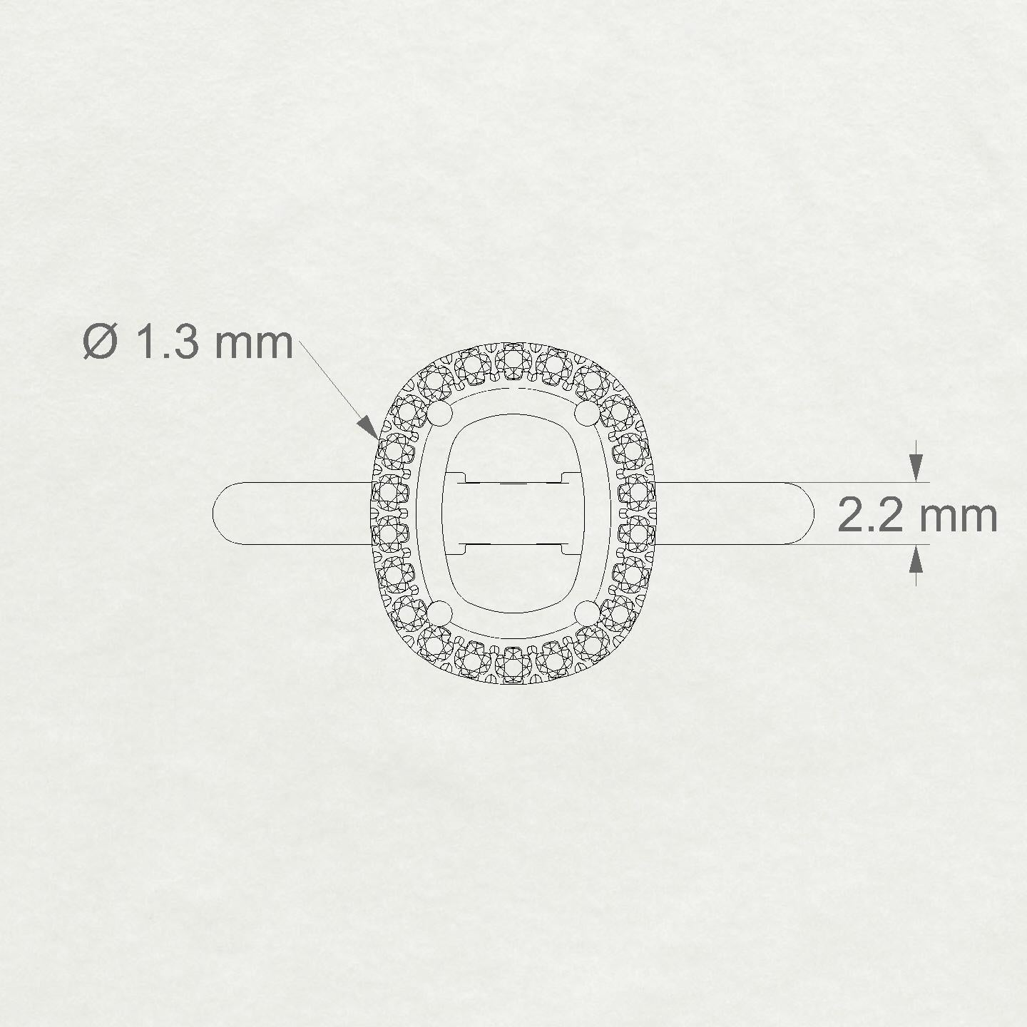 Solar Cushion 2-2.99 ct | 18k White Gold Halo Ring