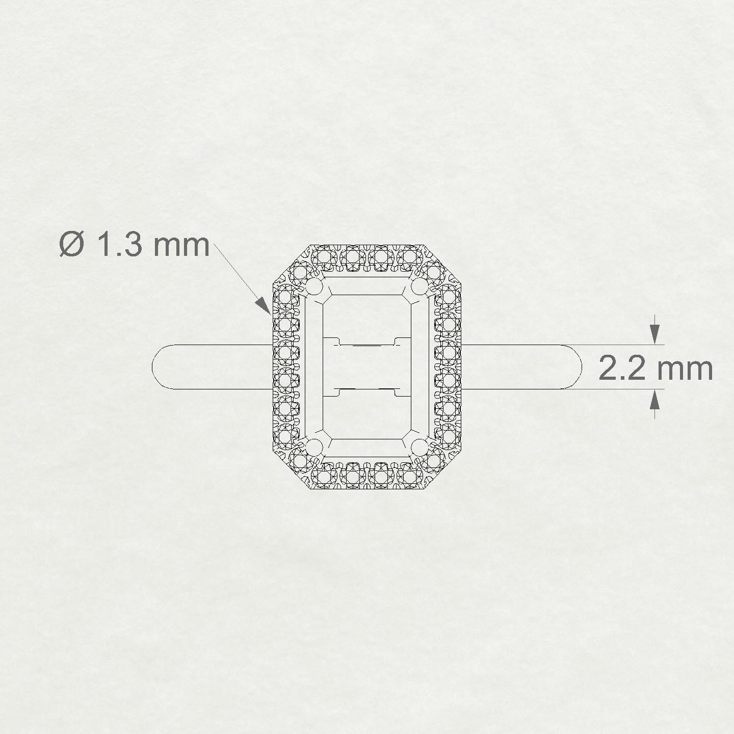 Solar Emerald 2-2.99 ct | 18k White Gold Halo Ring