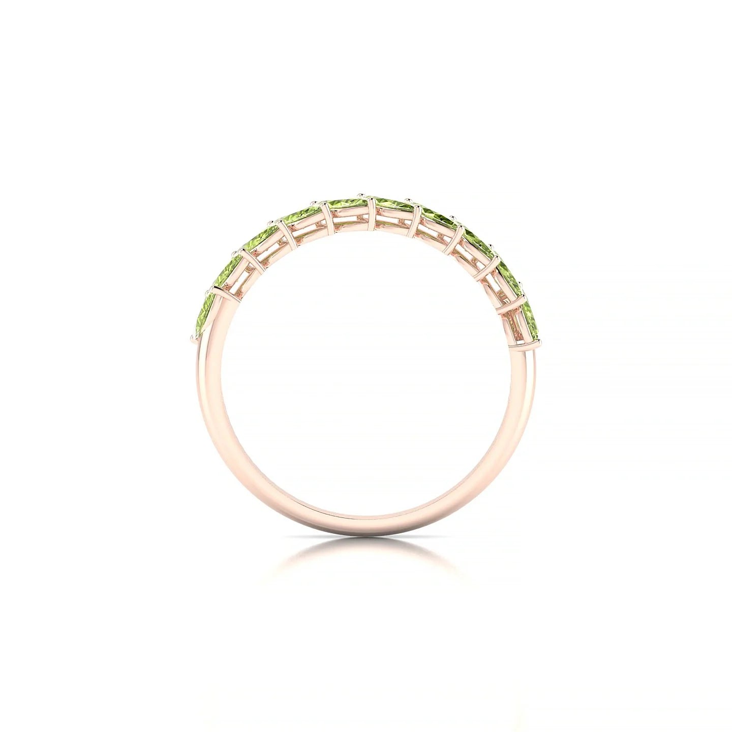 Virtue | 18k Rose Gold 4 x 2 mm Marquise Peridot Ring