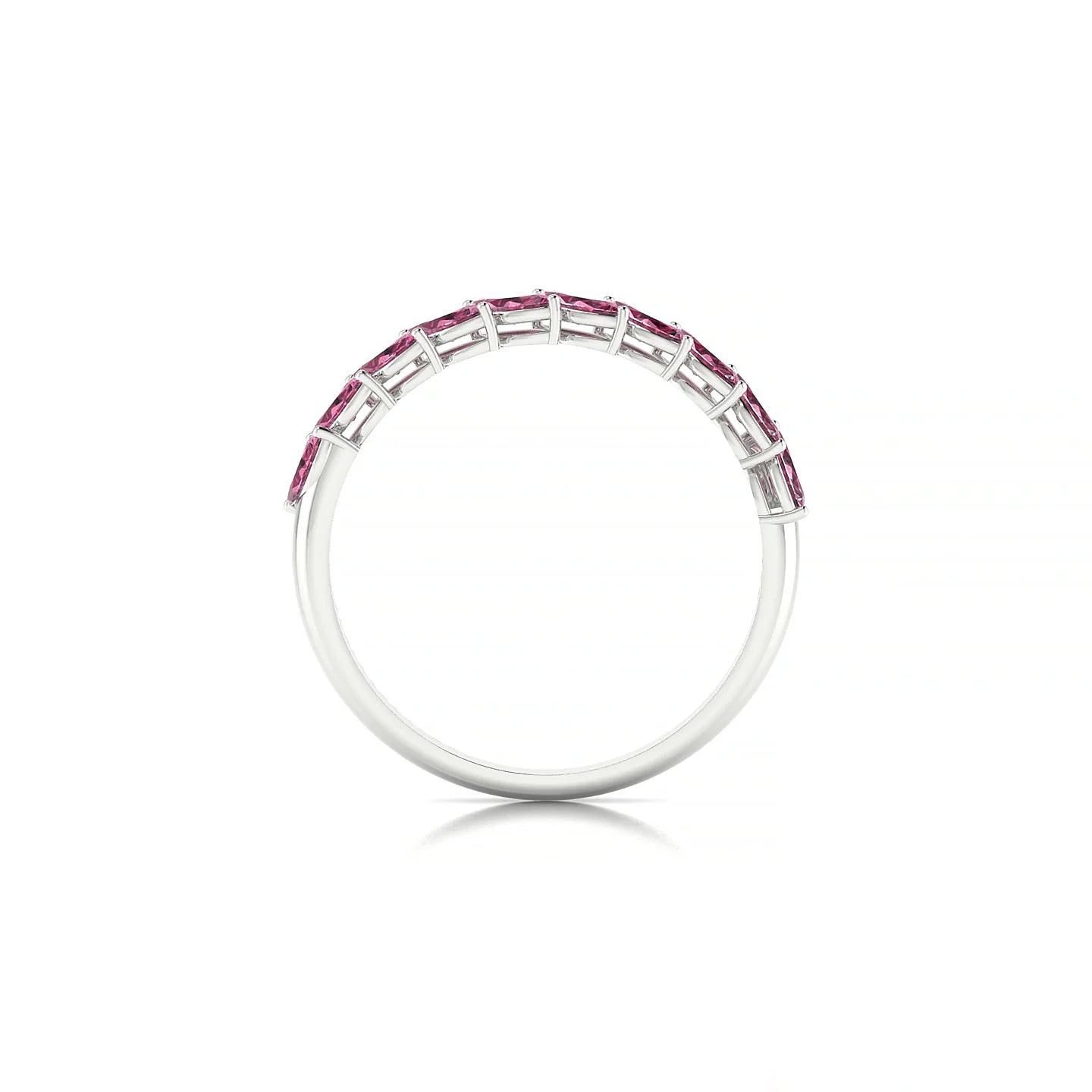 Virtue | 18k White Gold 4 x 2 mm Marquise Rhodolite Ring