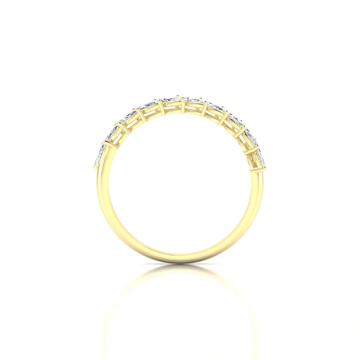 Virtue | 18k Yellow Gold 4 x 2 mm Marquise Diamond Ring