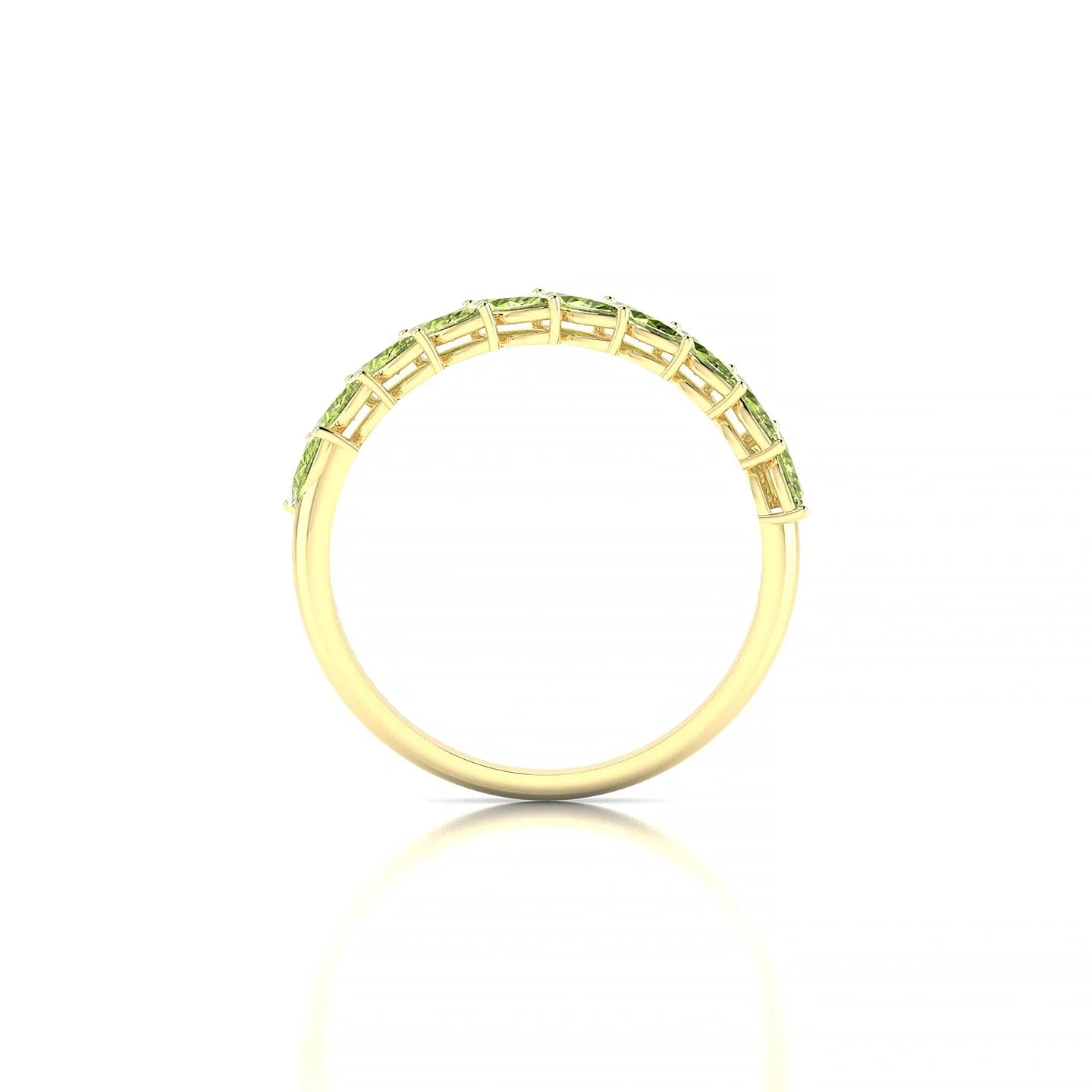 Virtue | 18k Yellow Gold 4 x 2 mm Marquise Peridot Ring