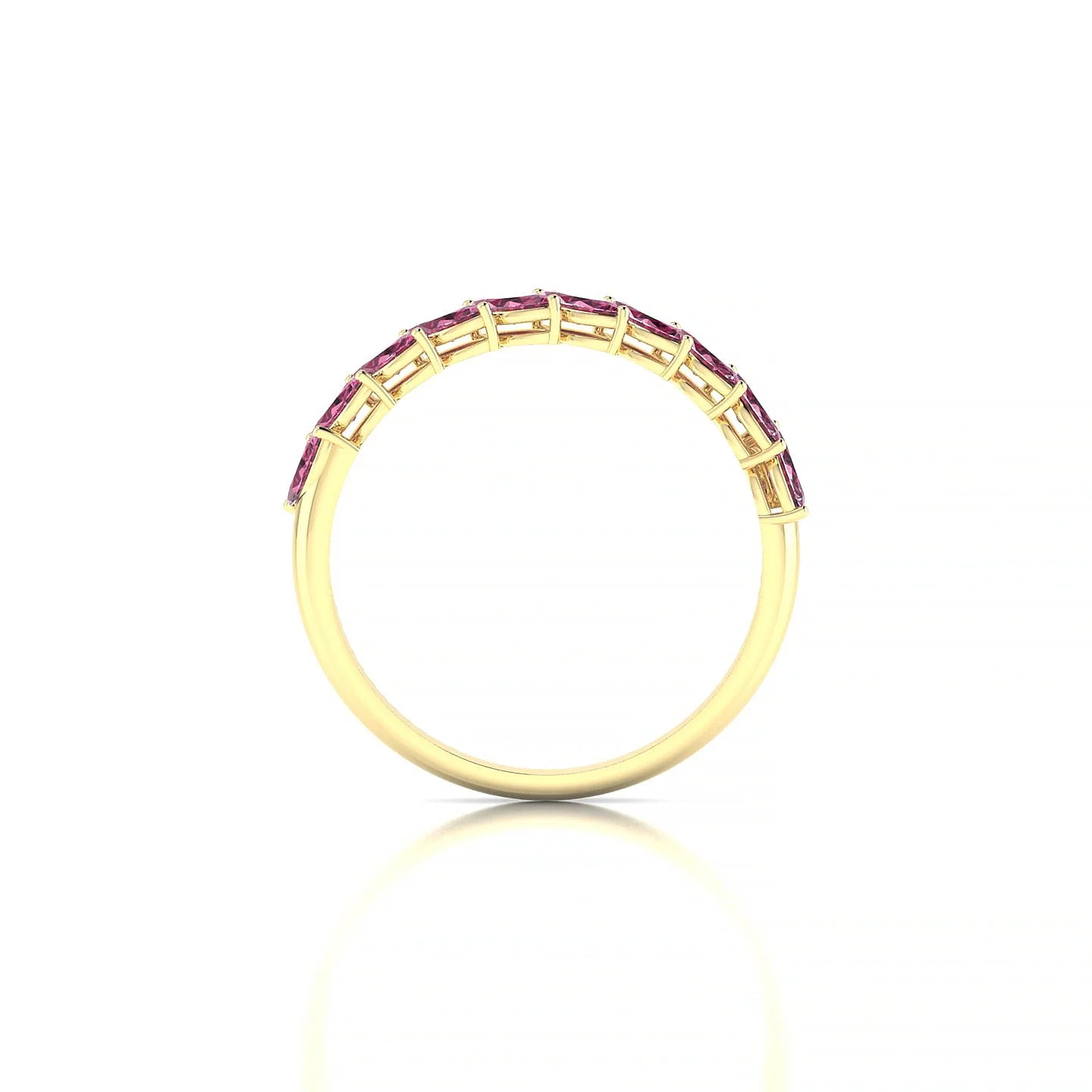 Virtue | 18k Yellow Gold 4 x 2 mm Marquise Rhodolite Ring