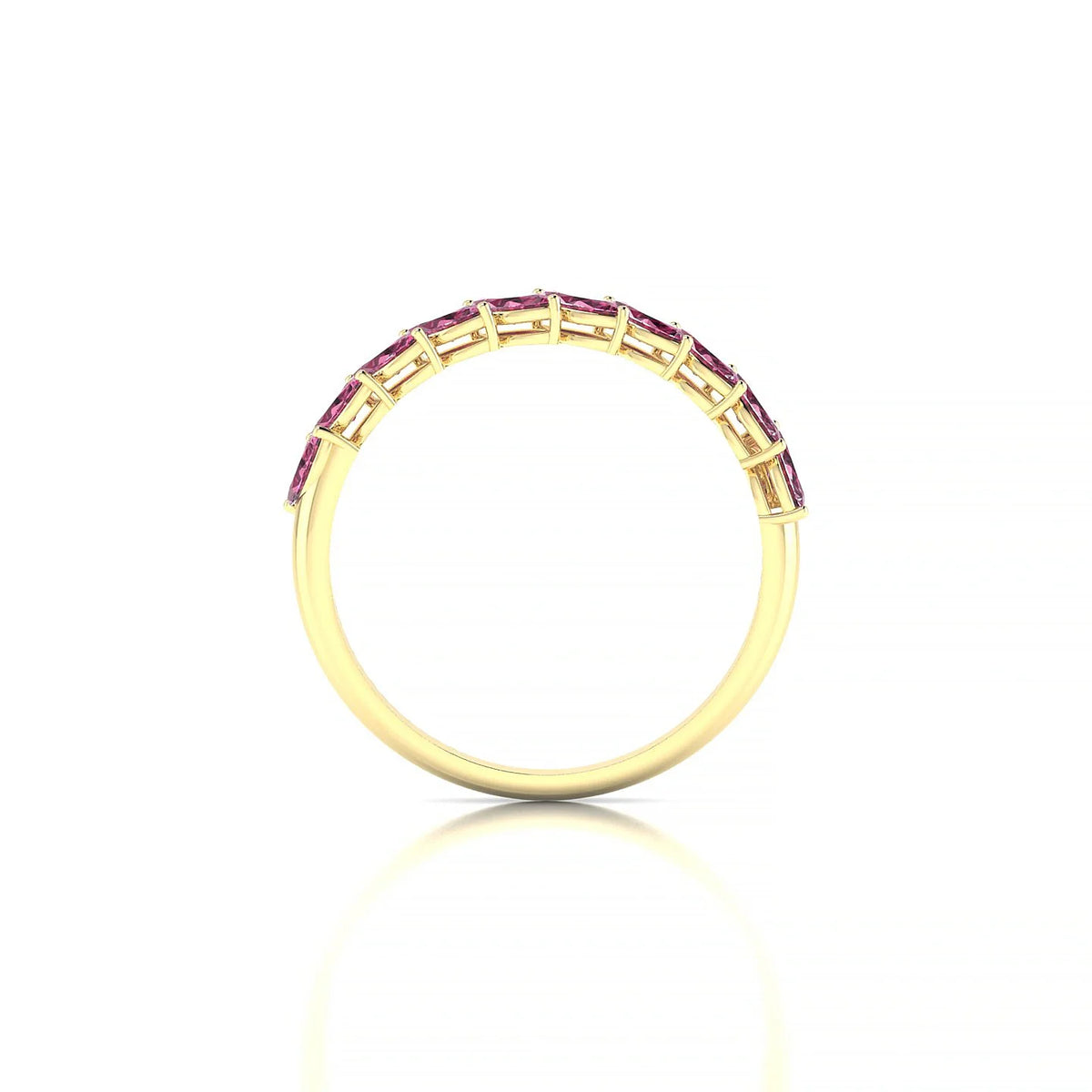 Virtue | 18k Yellow Gold 4 x 2 mm Marquise Rhodolite Ring