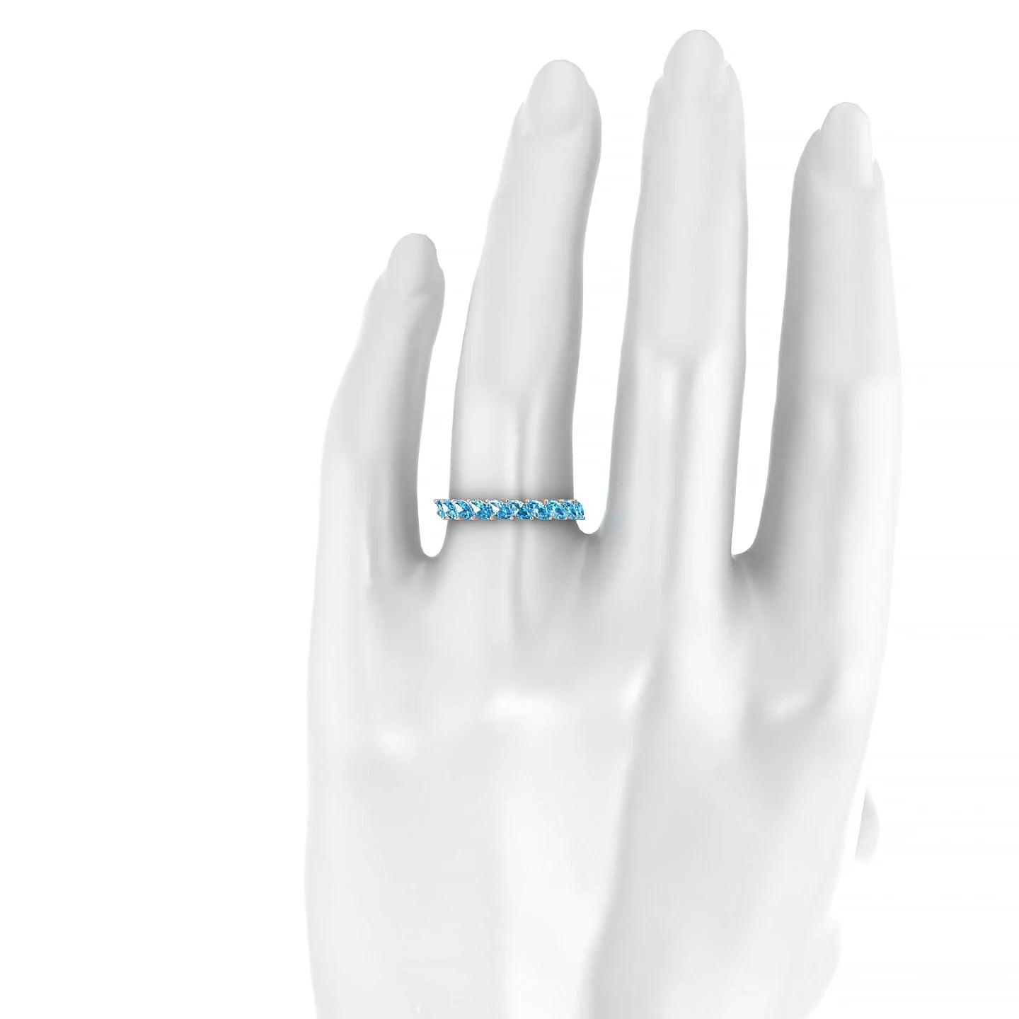 Virtue | 18k Rose Gold 4 x 2 mm Marquise Topaz Ring