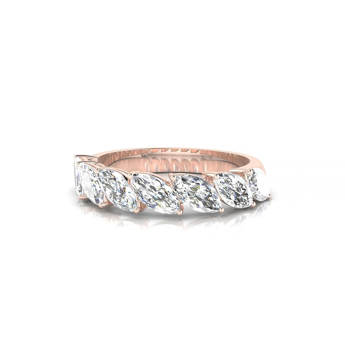 Virtue | 18k Rose Gold 6 x 3 mm Marquise Diamond Ring