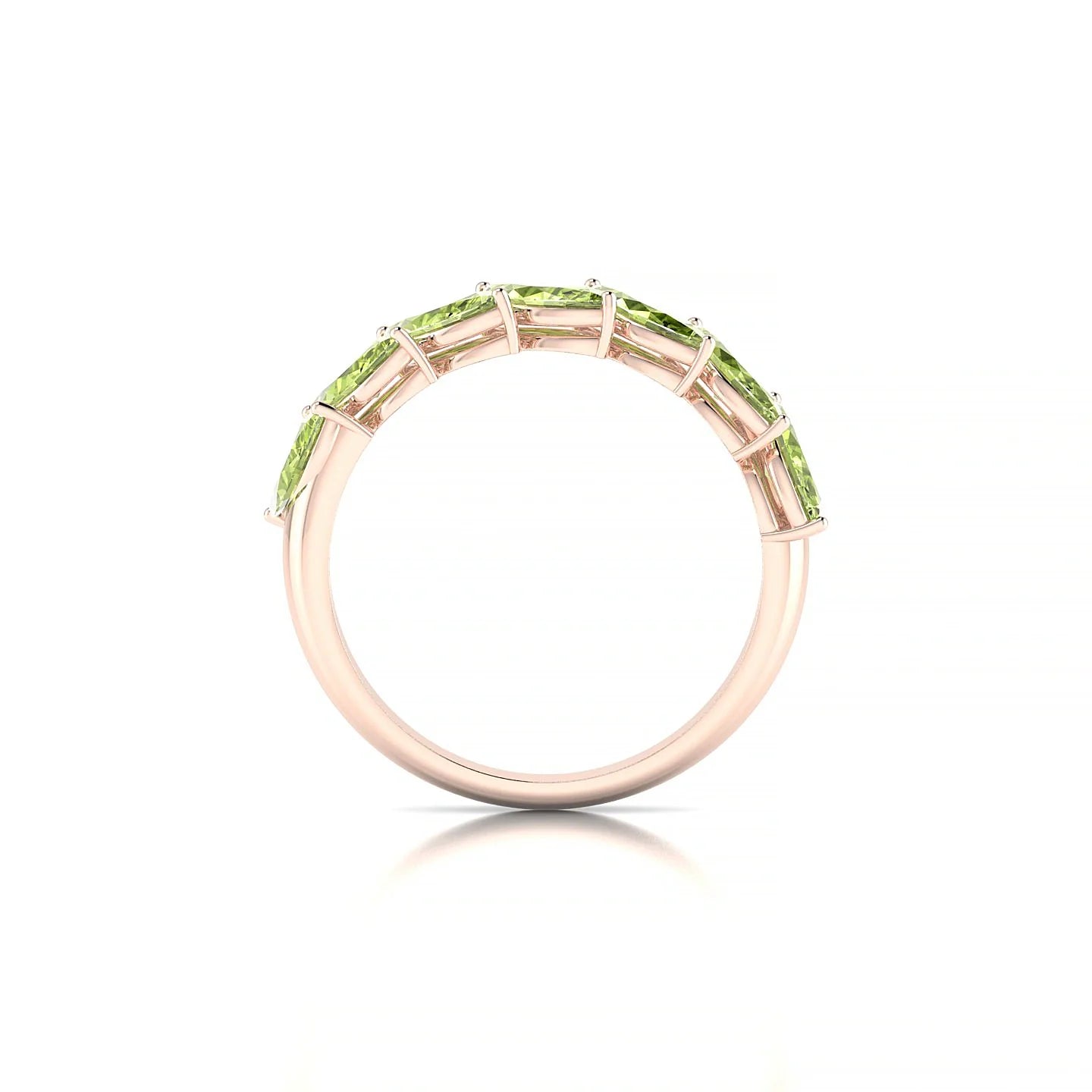 Virtue | 18k Rose Gold 6 x 3 mm Marquise Peridot Ring