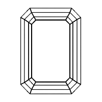 Emerald Gemstone Icon for filters